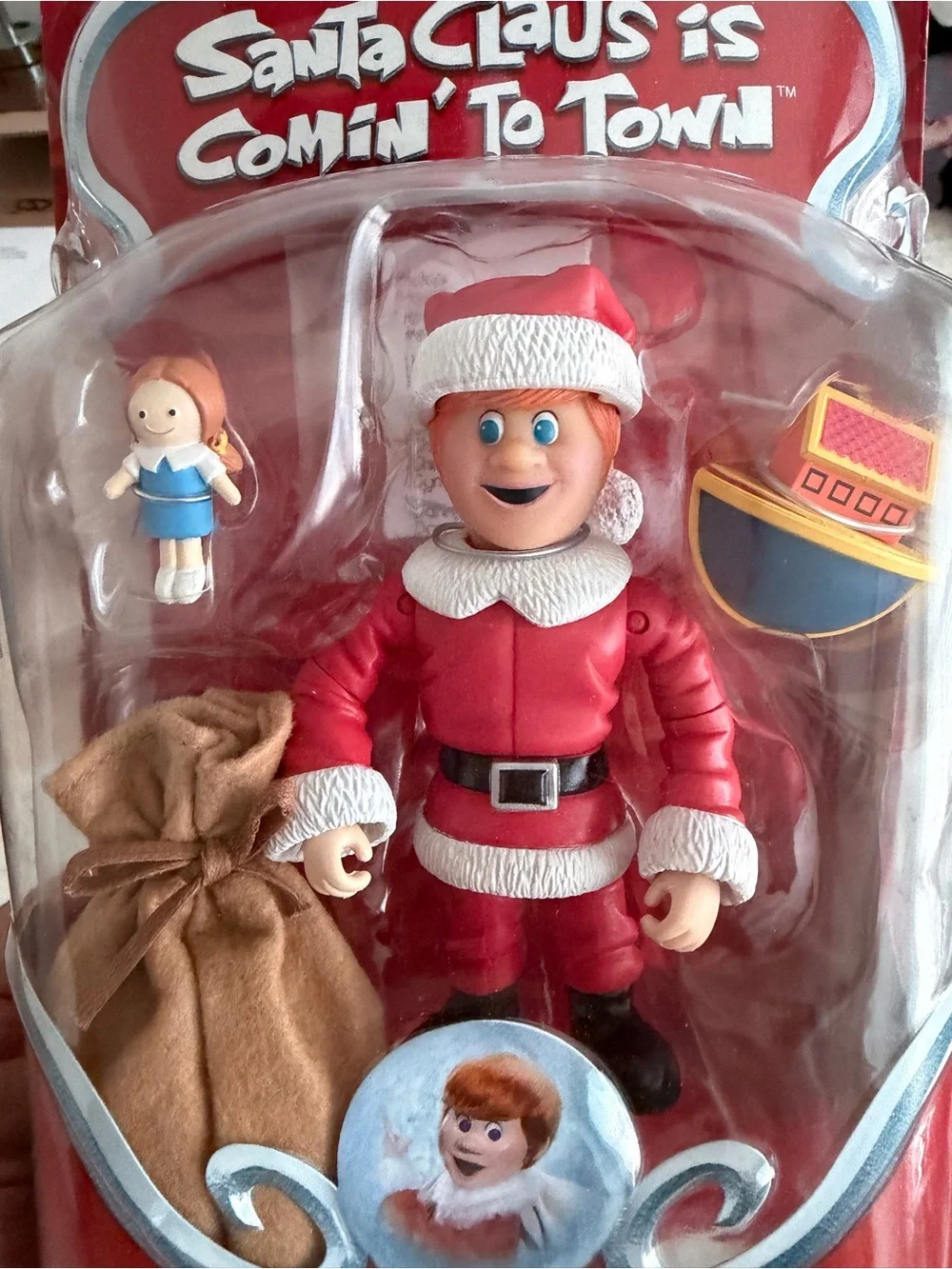 Memory Lane Santa Claus is Coming to Town - Kris Kringle new